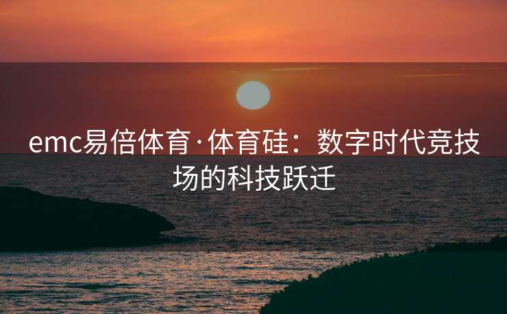 emc易倍体育·体育硅：数字时代竞技场的科技跃迁