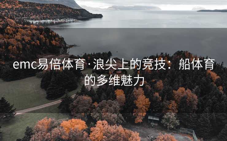 emc易倍体育·浪尖上的竞技：船体育的多维魅力